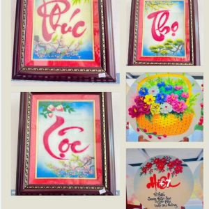 Tranh Phúc Lộc Thọ