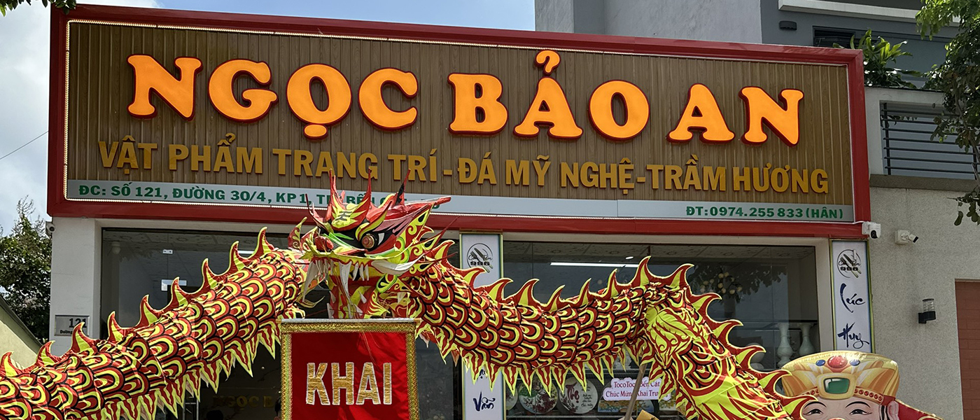Vật Phẩm Trang Trí Đá Mỹ Nghệ Trầm Hương Bình Dương 2