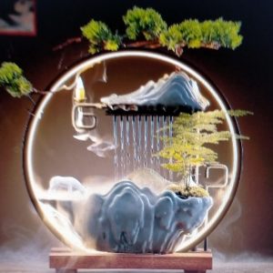Thác Khói Xông Trầm Hương Chảy Ngược (thác Khói Chảy Xuống Từ Trên Núi), Ms 00003